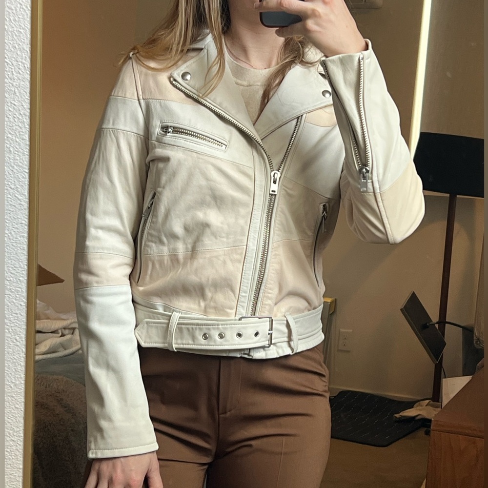 Iro Witney Leather Jacket size 38